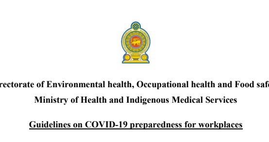 Guidelines on COVID-19 preparedness for workplaces