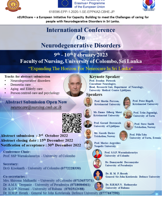 International Conference On Neurodegenerative Disorders